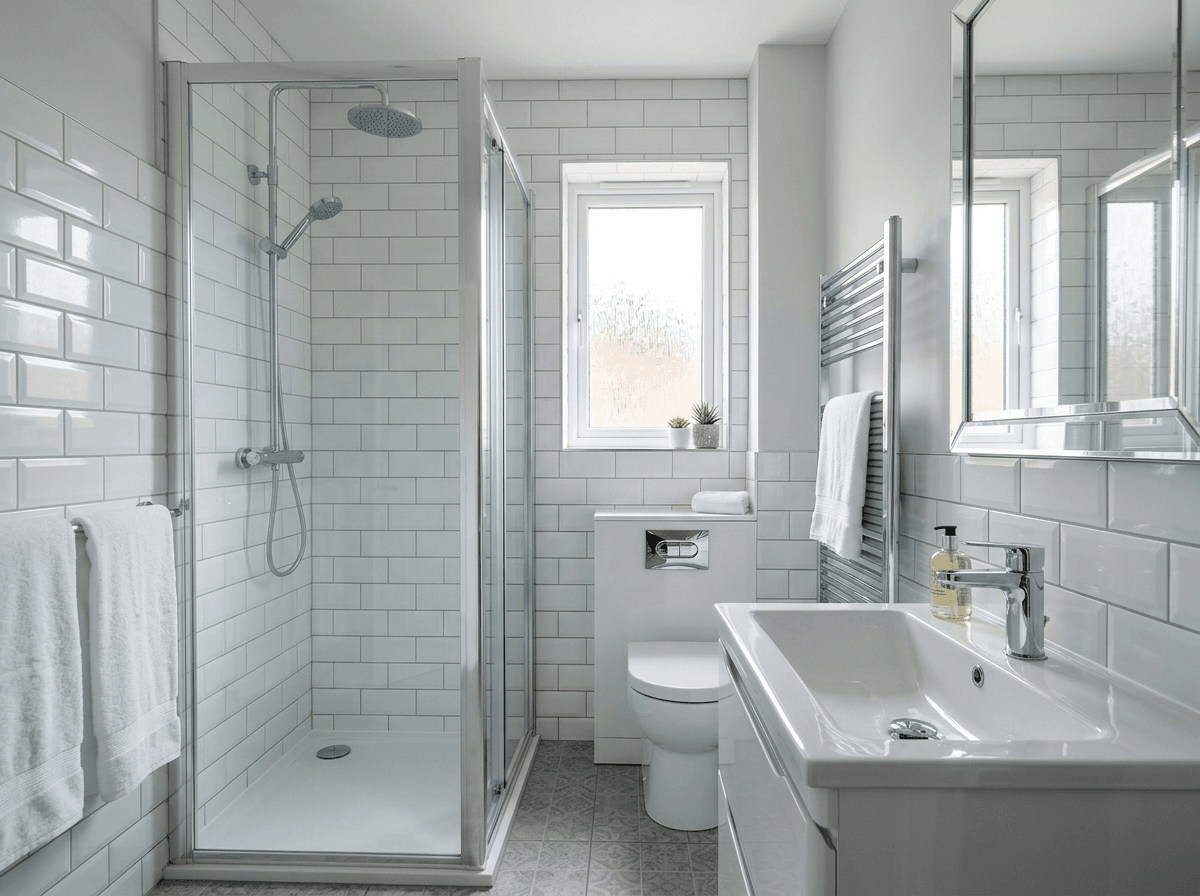 Finished hot water cylinder installation
